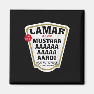 Imã Mostarda Lamar Tv Desligado Use Seu Coração - Most