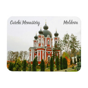 Ímã Mosteiro Curchi Moldávia estilizado