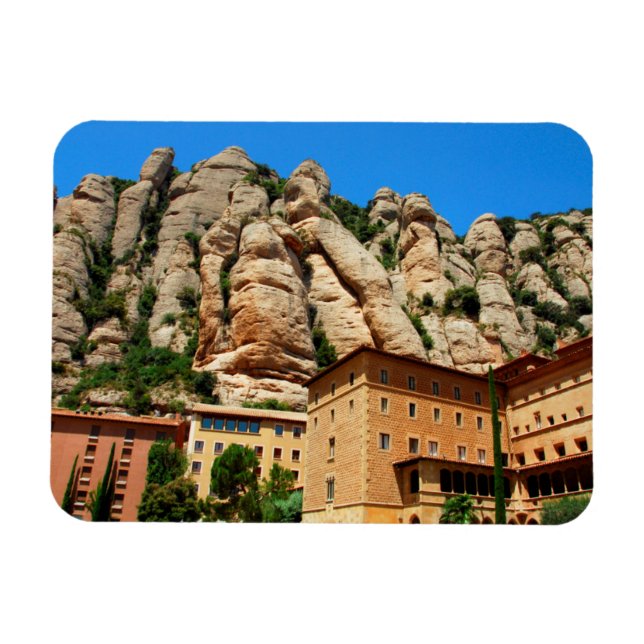 Ímã Mosteiro de Montserrat, Catalunha, Espanha (Horizontal)