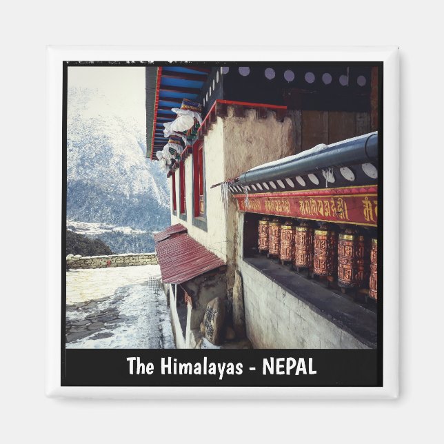 Imã Mosteiro de Pangboche, visões do Everest - Nepal (Frente)