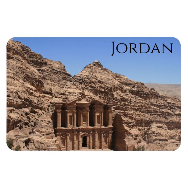 Ímã mosteiro petra jordan (Horizontal)