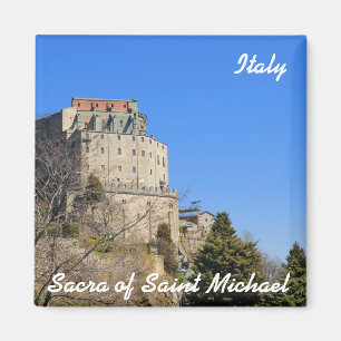 Imã mosteiro Sacra di San Michele na Itália viagem