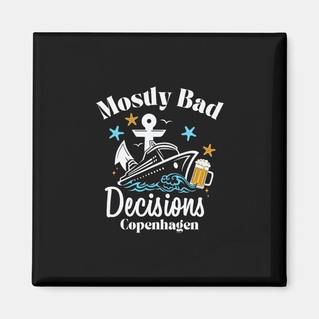 Imã Mostly D Decisions Copenhagen Spring Break  (Frente)