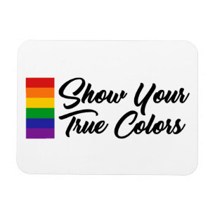 Ímã Mostrar suas cores reais