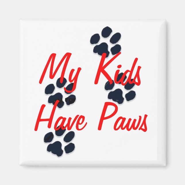 Imã Mostre seu orgulho animal (Frente)