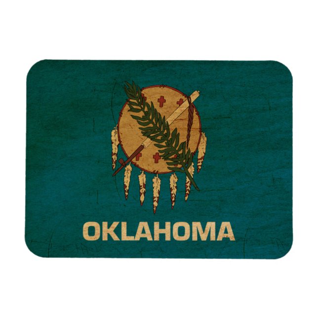 Ímã Mostre seu Orgulho de Oklahoma! (Horizontal)