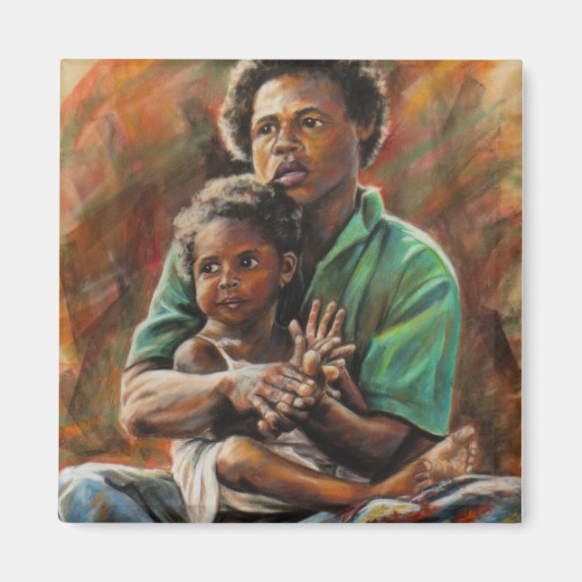 Imã Mother and daughter in Papua New Guinea (Frente)