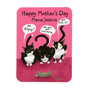 Ímã Mother’s Day Funny From The Cats Personalized