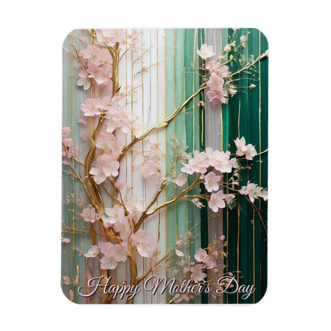 Ímã  Mother's Day Blooming Cherry Blossoms Wall  (Vertical)
