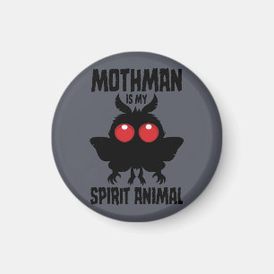Imã Mothman É Meu Animal Espiritual Silhueta
