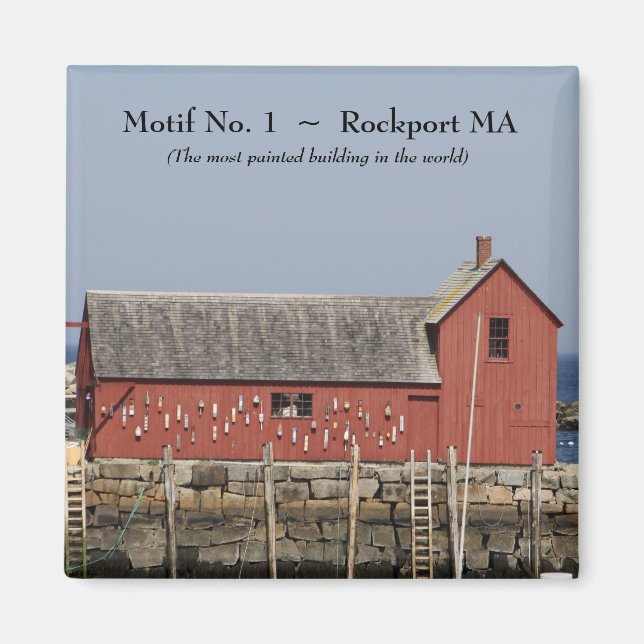 Imã Motif nº 1 ~ Rockport MÃE (Frente)