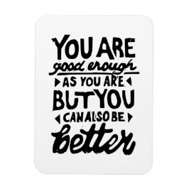 Ímã Motivação Cotação Lino Impressão