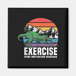Imã Motivação da Malhação do Exercício T Rex Gym Engra