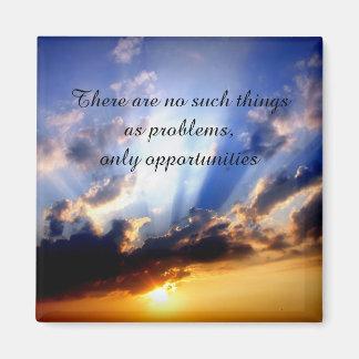 Imã Motivação de afirmação positiva sobre desafios