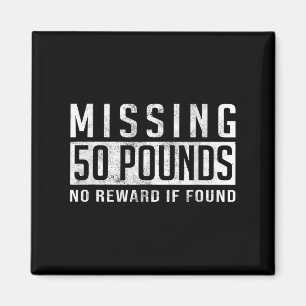 Imã Motivação de Perda de Peso de 50 Libras Gif