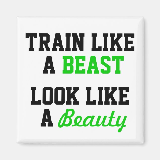 Imã Motivação de Workout (Frente)