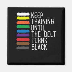 Imã Motivação do Cinturão Negro Taekwondo Jiu Jitsu