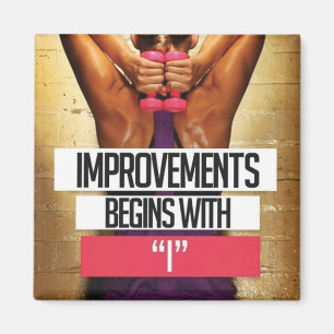 Imã Motivação do Workout - As Melhorias Começam Com "I