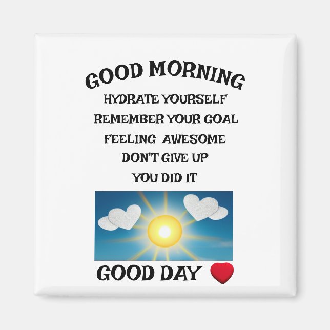 Imã Motivação positiva (Frente)