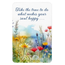 Motivacional Faça sua alma feliz personalizada