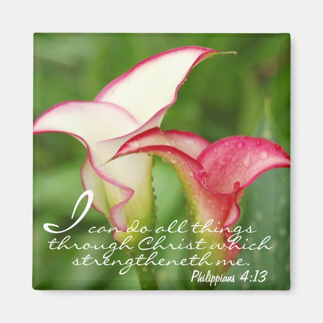 Imã Motivation Calla Lily Magnet (Frente)