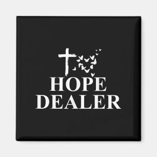 Imã Motivation Hope Dealer - Jesus Cross