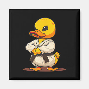 Imã Motivo de Pato de Borracha de Caratê Taekwondo Jiu