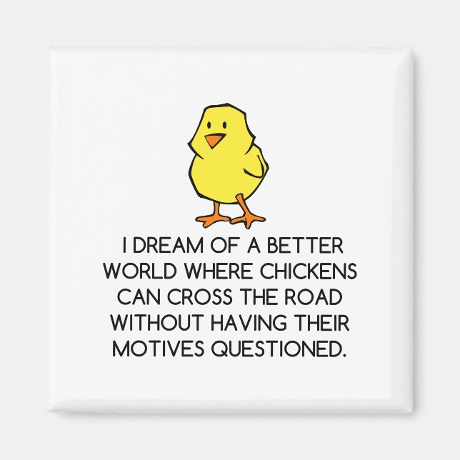 IMÃ MOTIVOS DE FRANGO (Frente)