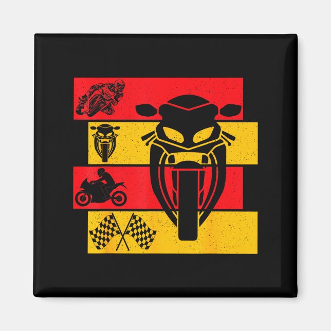 Imã Moto Gp Motorcycle Gp Racing Motorcycles Biker Boy (Frente)