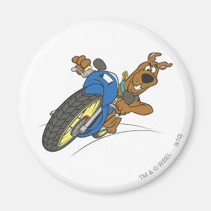 Imã Motocicleta da equitação de Scooby-Doo