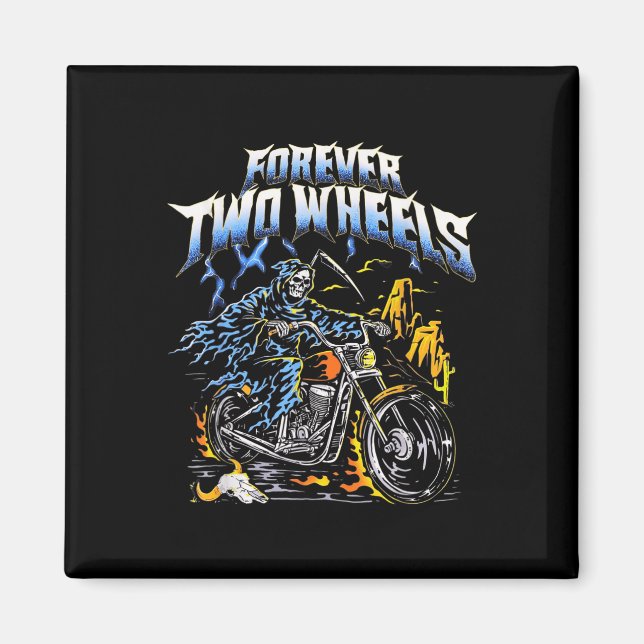 Imã Motociclista Biker Chopper Tw (Frente)