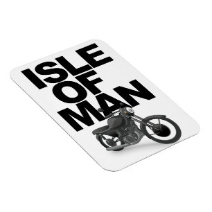 Ímã Motociclista Isle of Man
