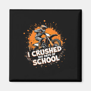 Imã Motocross Dirt Bike Kids Jovens Eu Esmagava 100 Di