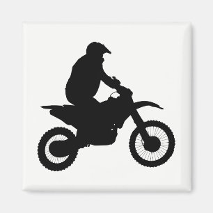 Imã Motocross Silhouette