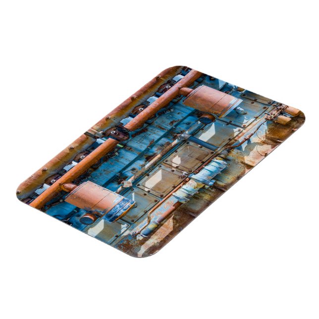 Ímã Motor a diesel imperial do Atlas antigo e enferruj (Left Side)