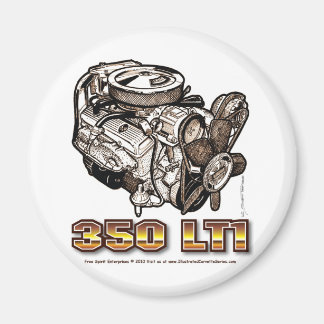 Imã Motor Corvette 350 LT1