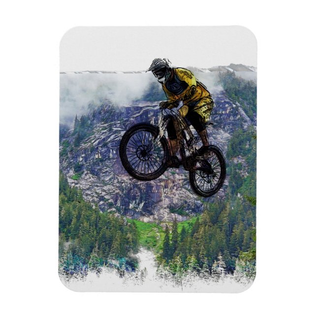 Ímã Mountain Air BMXer - BMX Rider (Vertical)