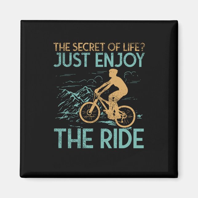 Imã Mountain Bike Biker (Frente)