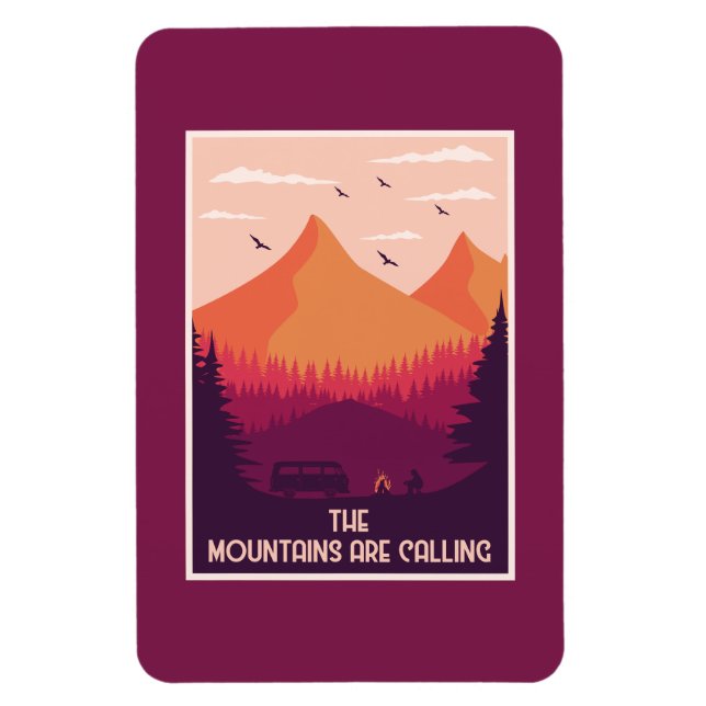 Ímã Mountain Lover (Vertical)