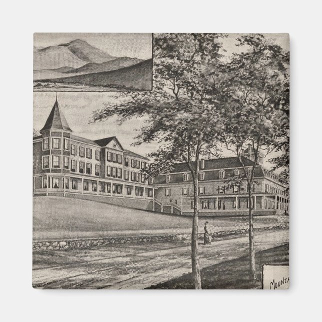 Imã Mountain View House, Whitefield, NH (Frente)