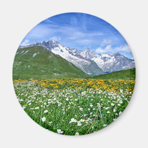 Imã Mountains Swiss Alps Valley Spring