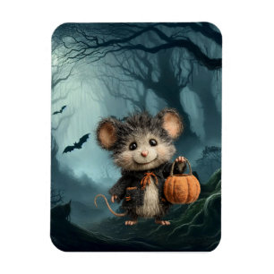Ímã Mouse Trick ou Treator Halloween