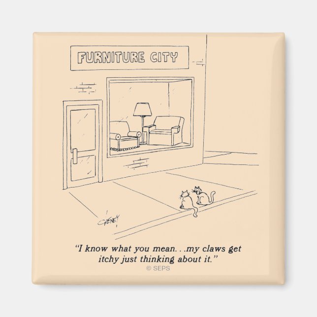 Imã Móveis para grampeamento de gatos (Frente)