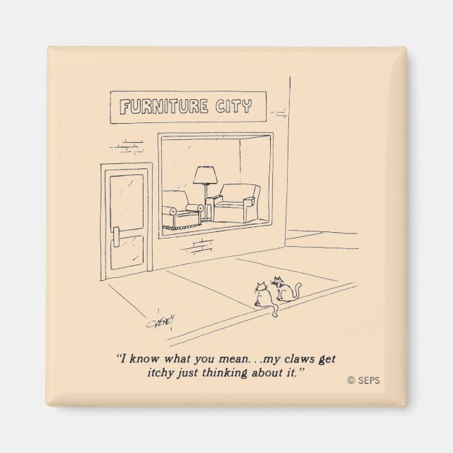 Imã Móveis para grampeamento de gatos (Frente)