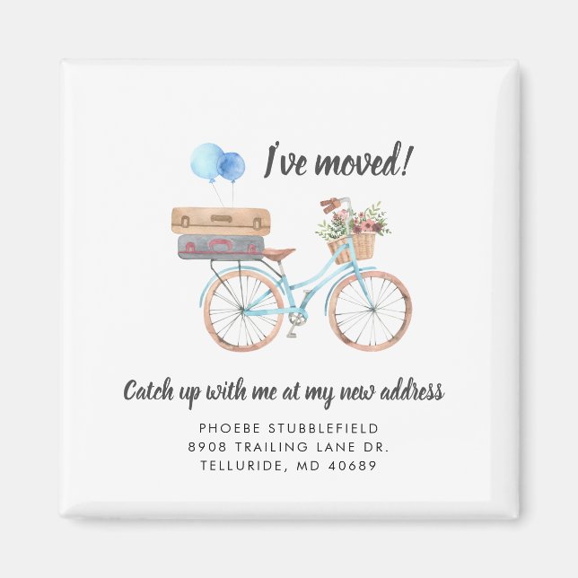 Imã Movi a mudança de endereço no anúncio (Frente)