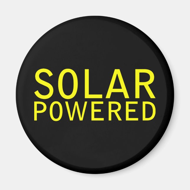 Imã movido a energia solar (Frente)