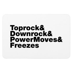 Ímã Movimentações em Interrupção (Breakdancing)