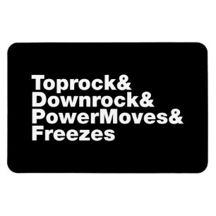 Ímã Movimentações em Interrupção (Breakdancing)