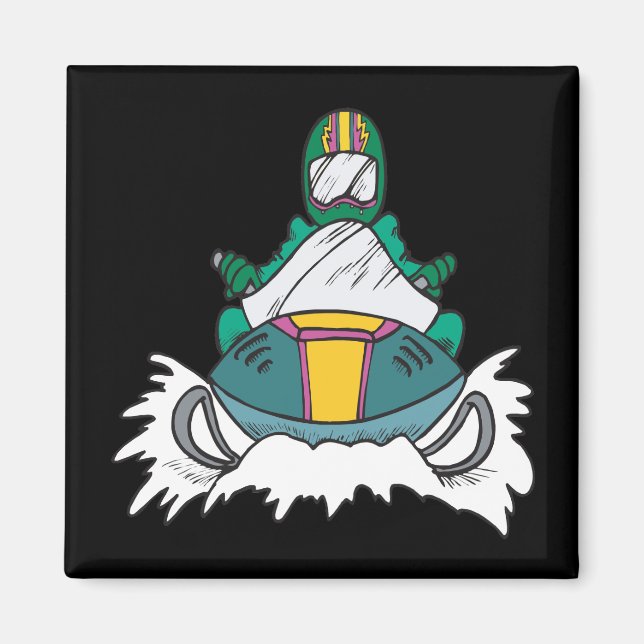 Imã Movimento de neve 3 (Frente)