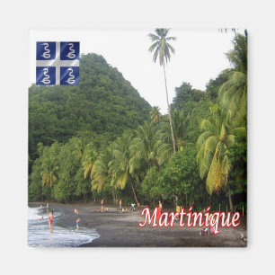 Imã MQ - Martinica - Anse Céron-The Black Sand Beach
